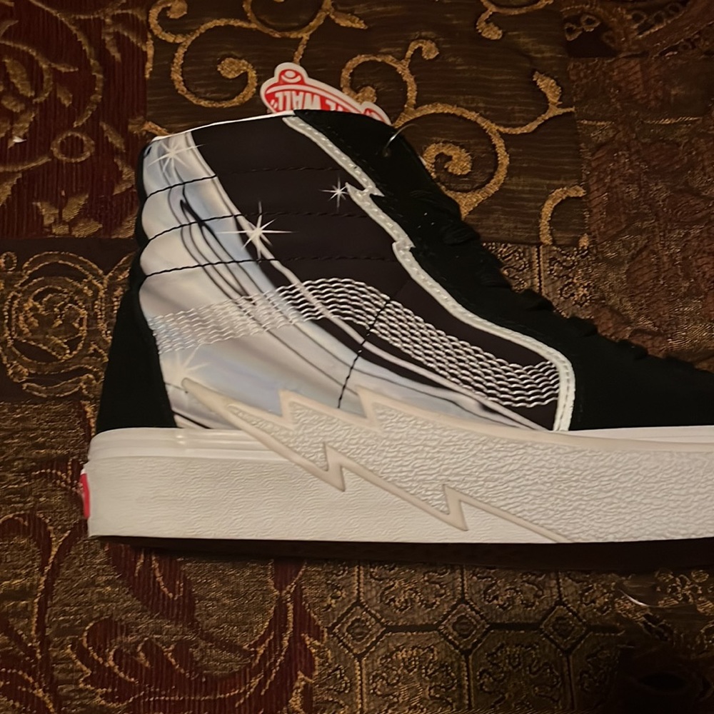 Vans Old Skool Suede And Canvas Galaxy Lace Up High - Picture 9 of 9